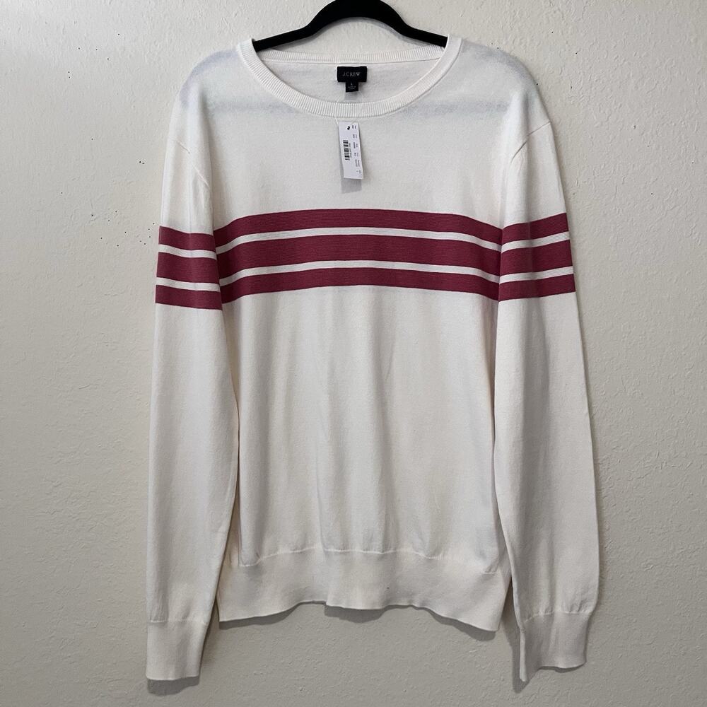 J Crew Men’s Pullover Long Sleeve Casual‎ Sweater Size L